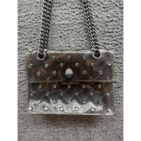 Kurt Geiger Handbags - Kurt Geiger London Kensington Rhinestone Transparent Shoulder Bag Chan Strap